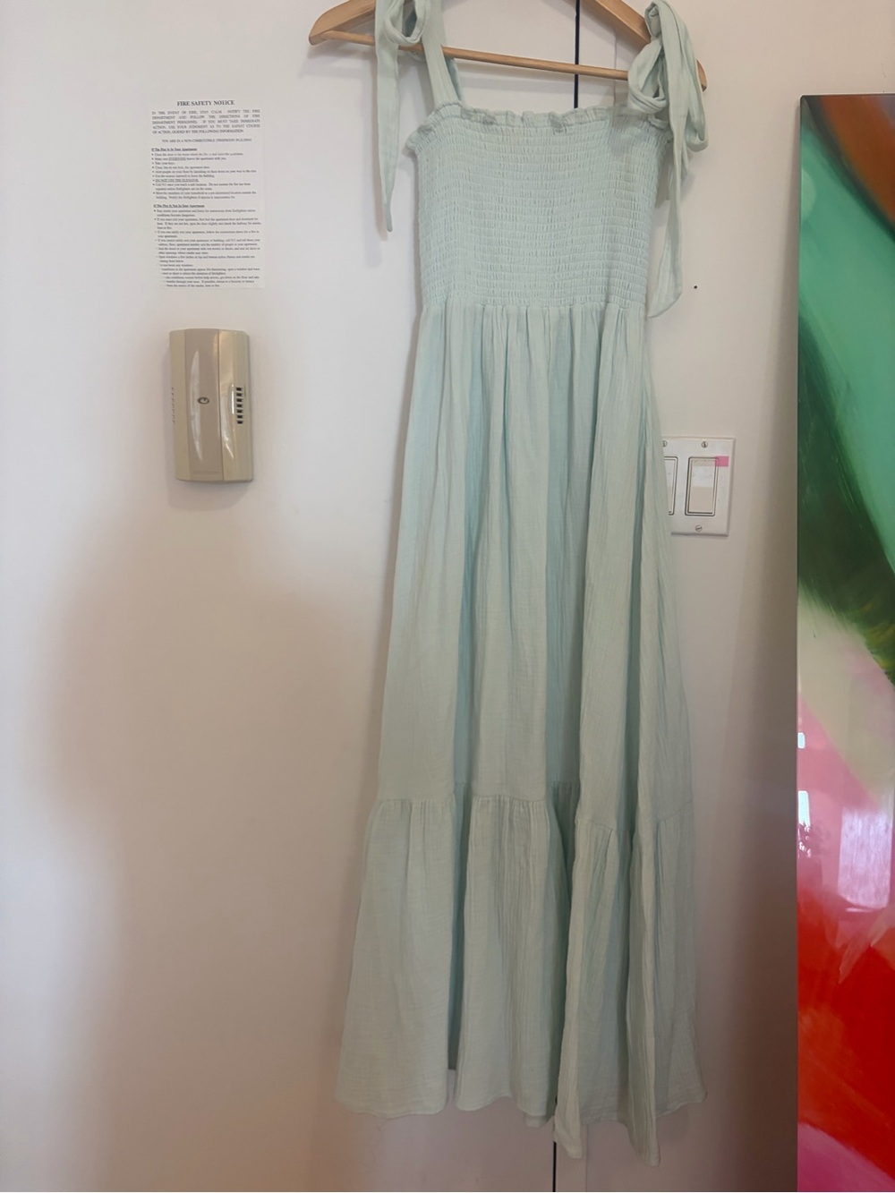 OPT Light Blue maxi dress